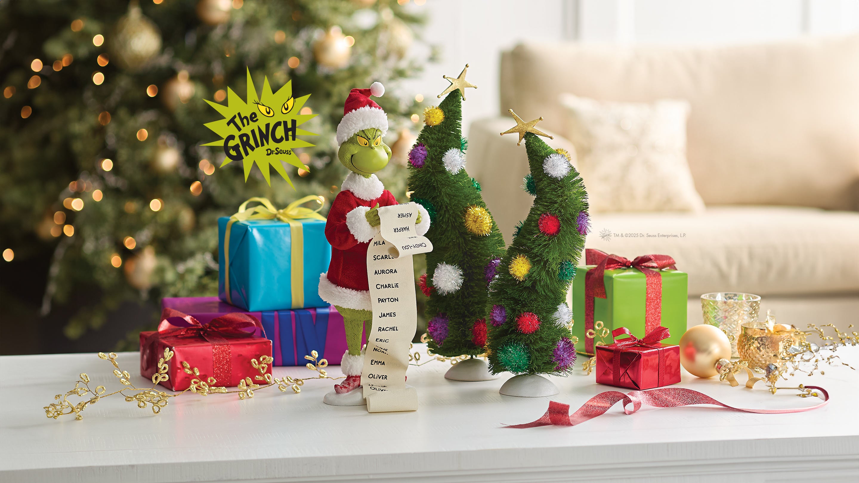 Department 56 Possible Dreams Grinch accessories