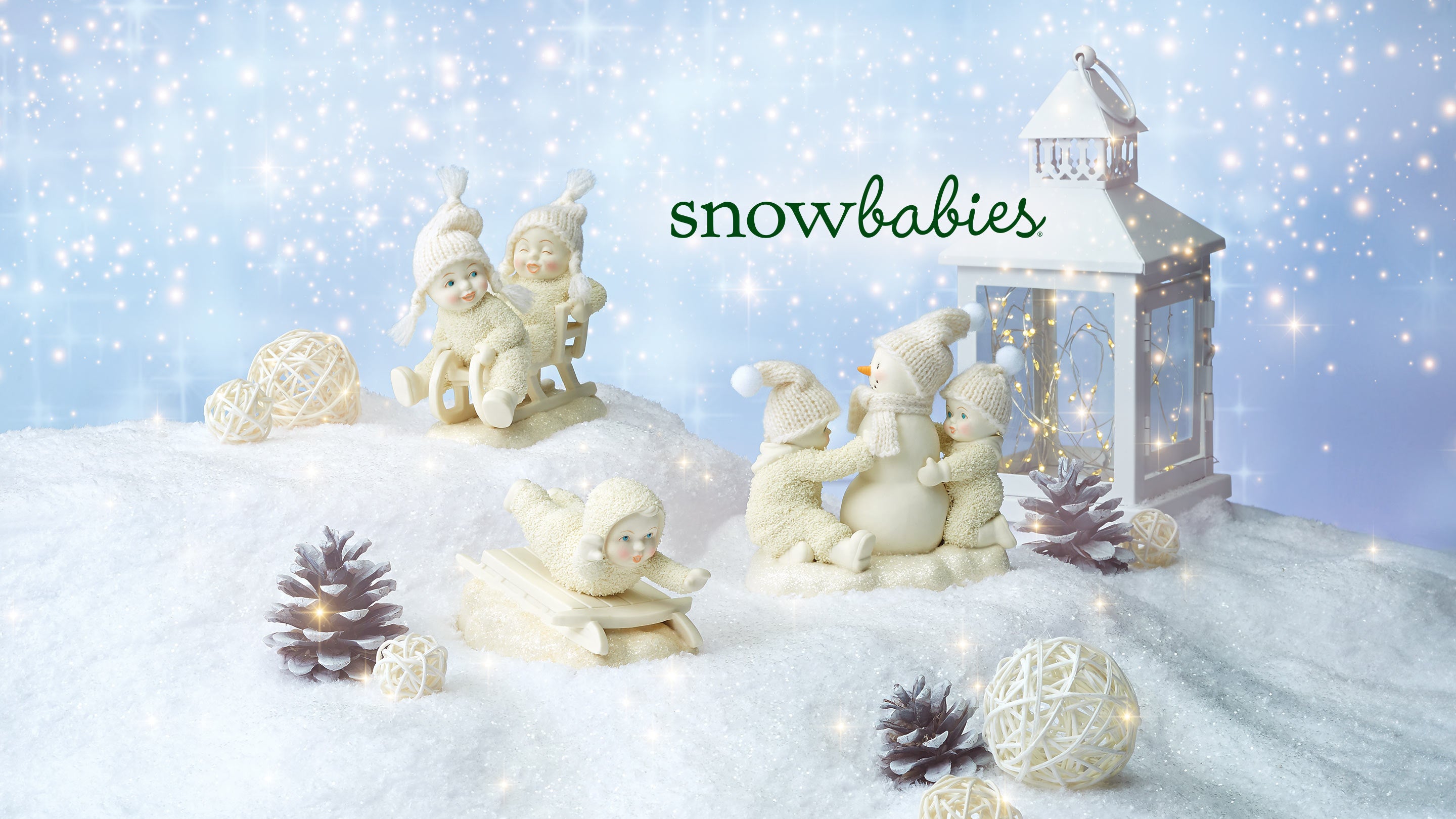 Department 56 Snowbabies Snowfun figurines