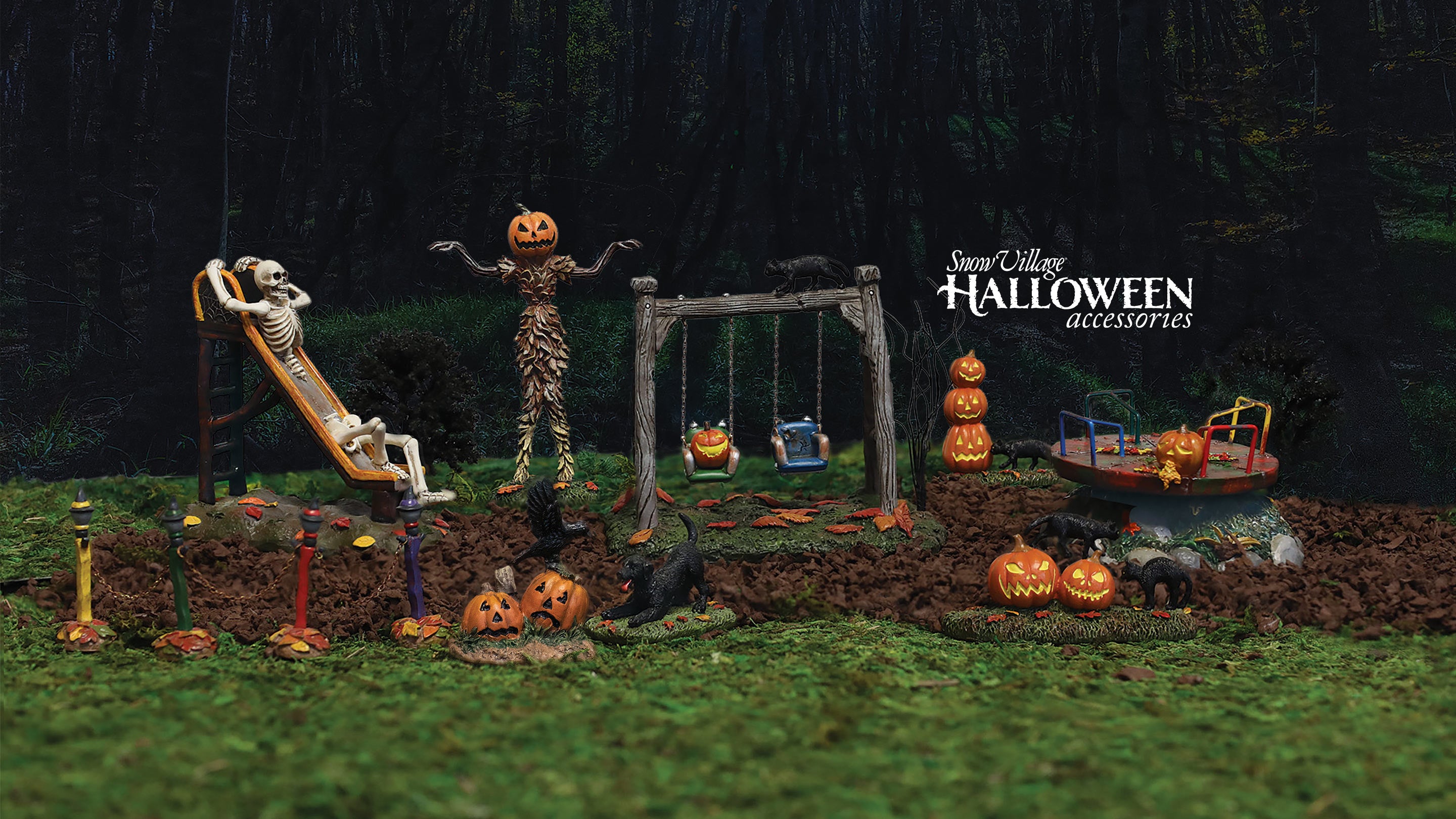 Department 56 Village Halloween accessories