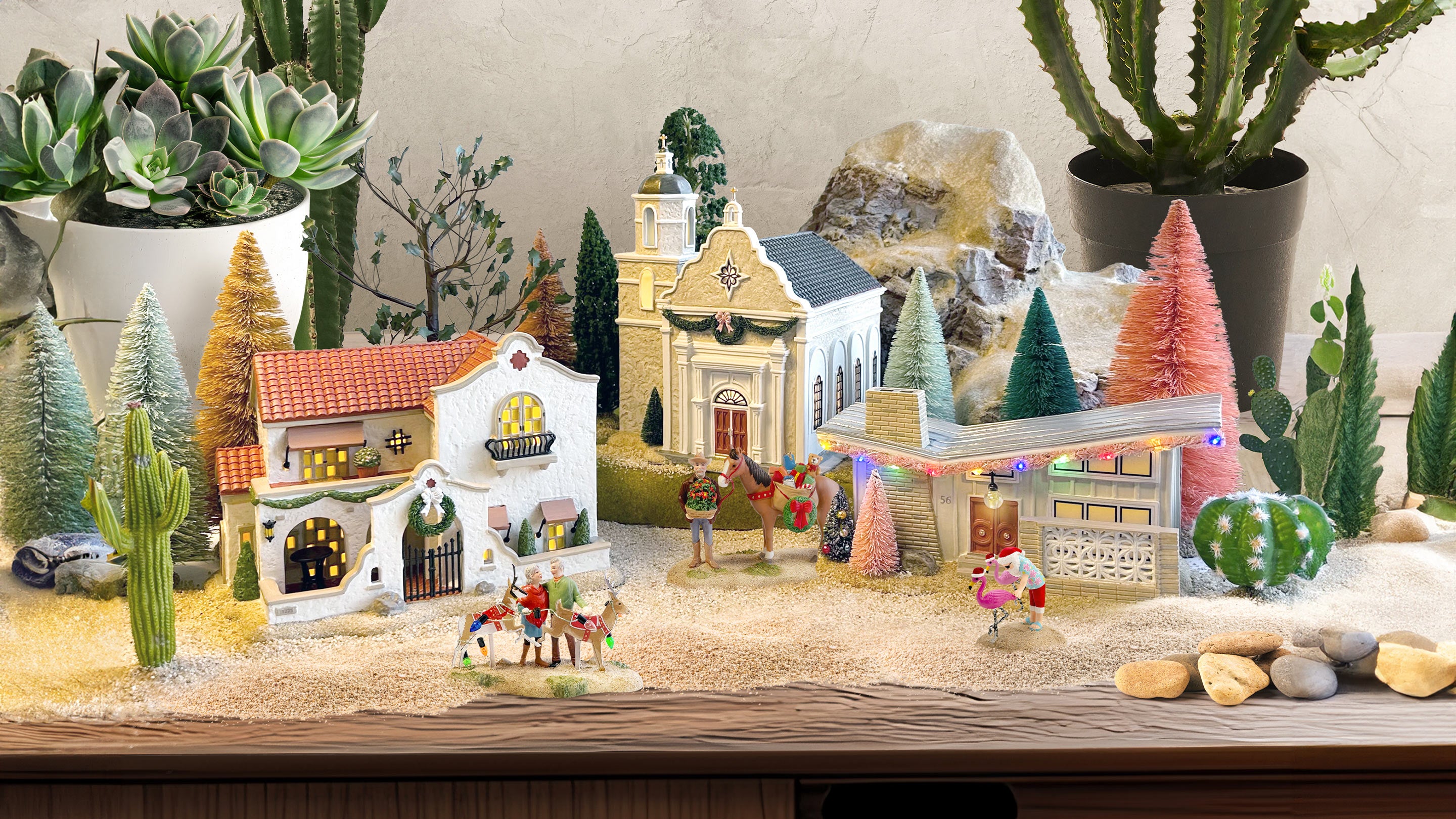 Department 56 Christmas Canyon houses and accessories