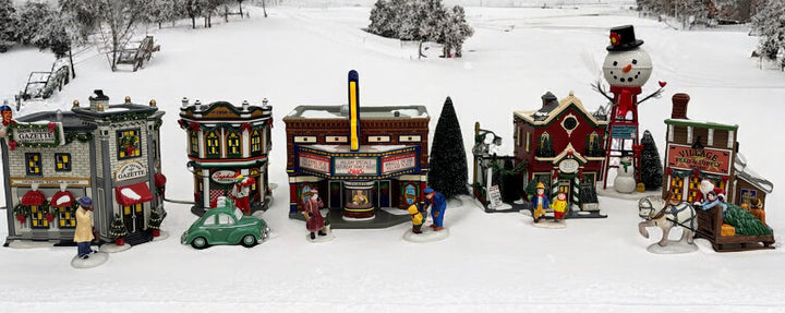 Downtown in Snow Village