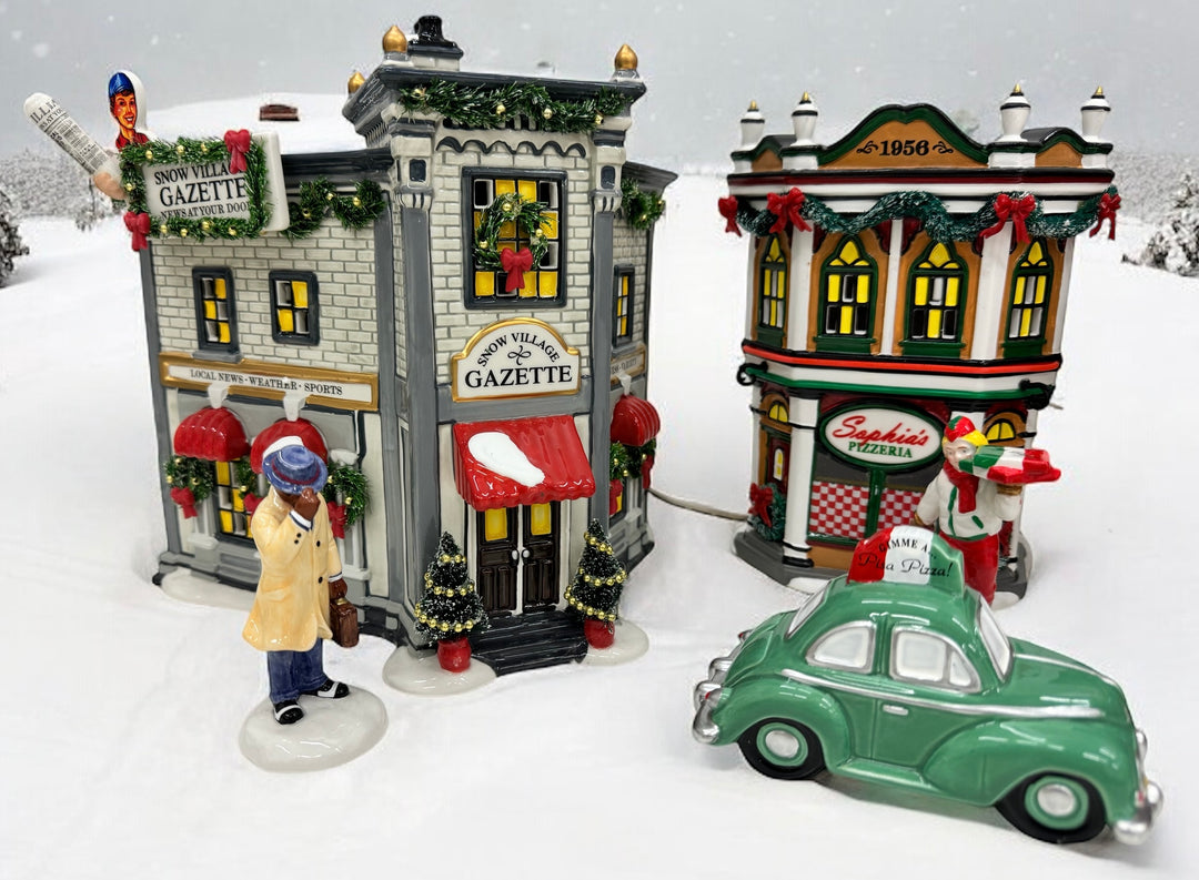 Downtown in Snow Village