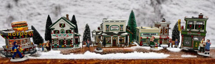 Everyday Downtown in Snow Village