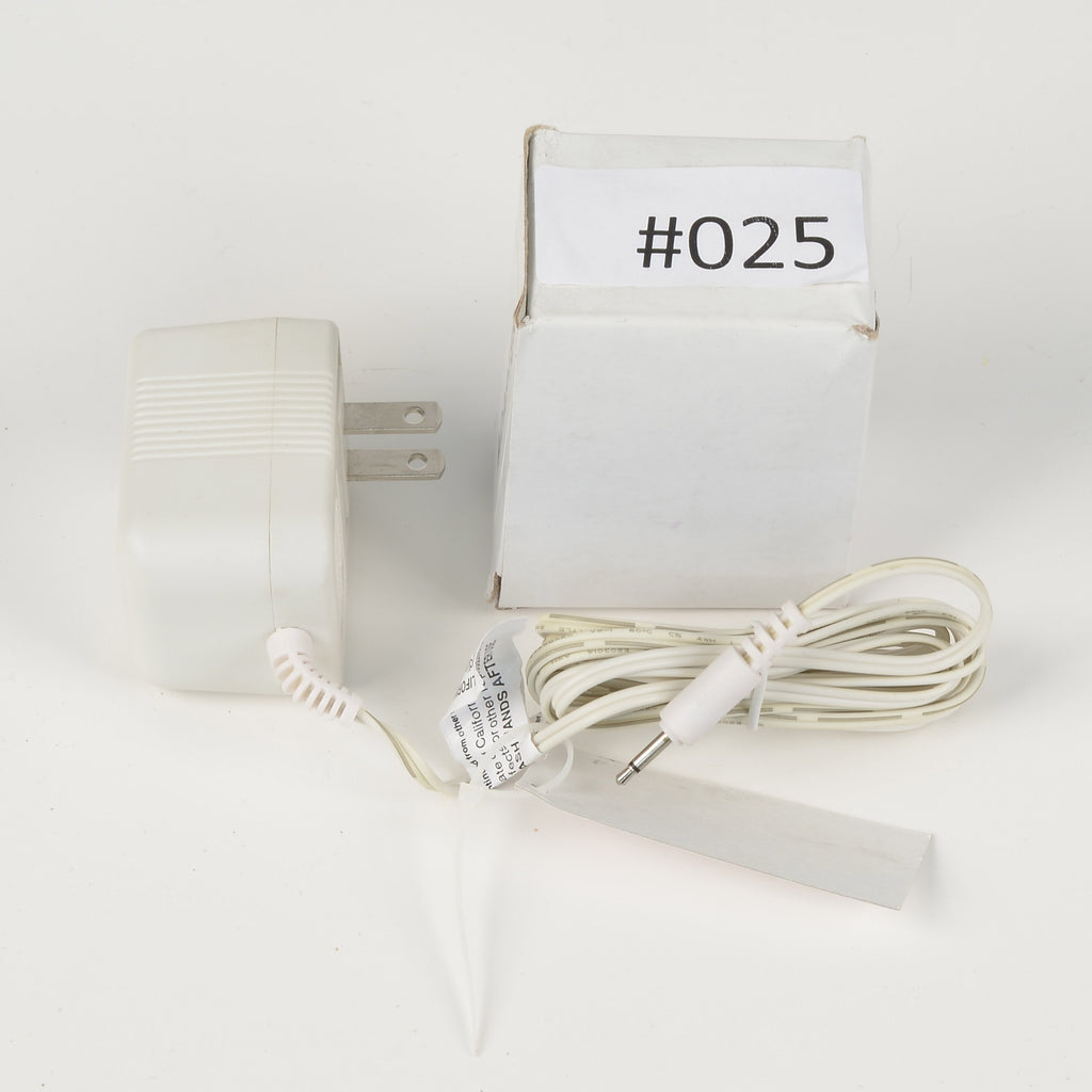 Replacement Adapter 3V AC 600mA white male jack