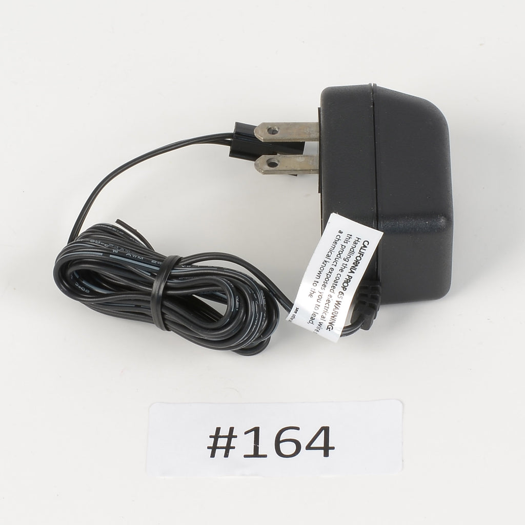 Replacement Adapter 3V DC 200mA black male aux clip