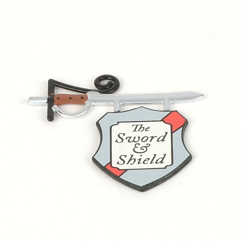 The Sword & Shield Hanging Sign