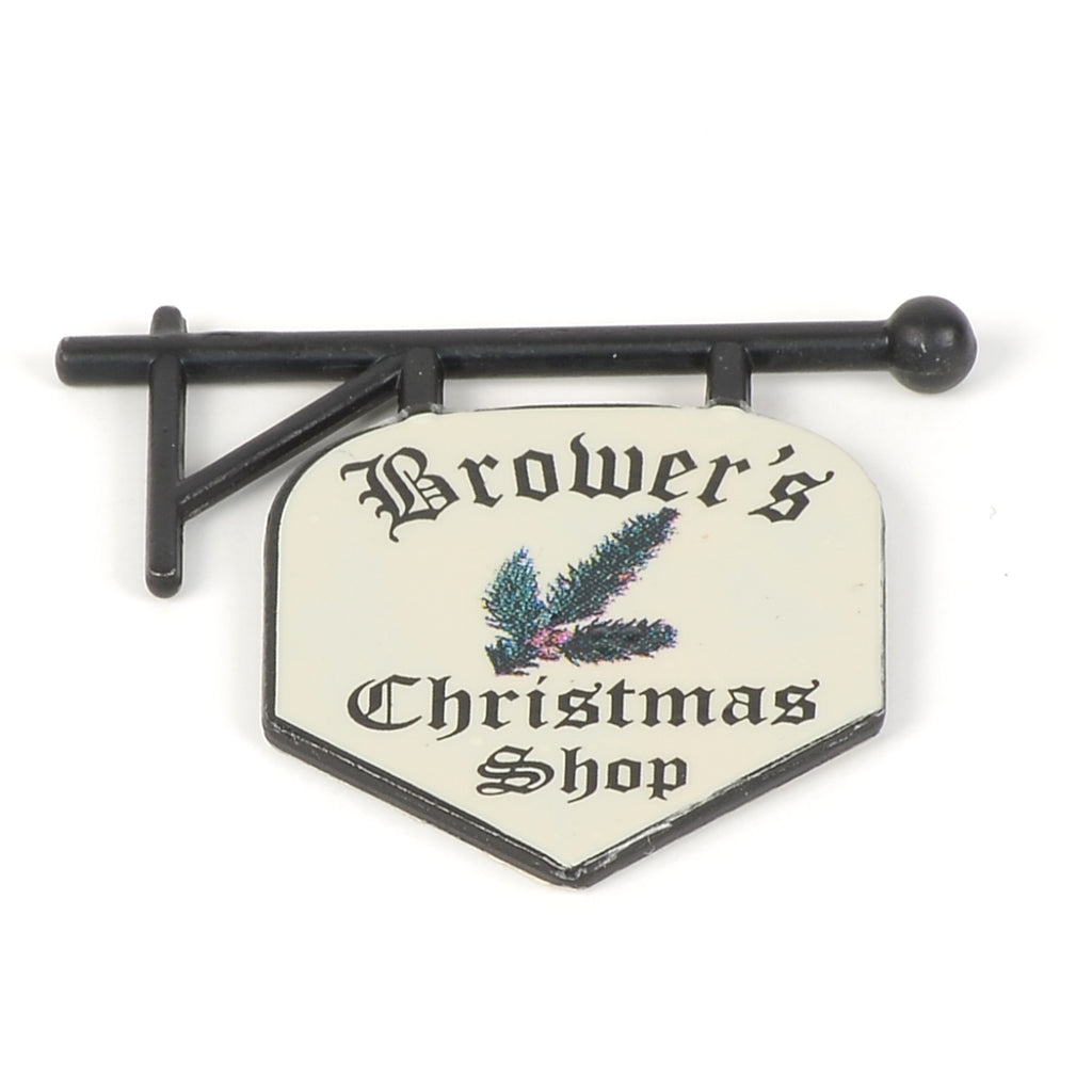 Brower's Christmas Shop Sign