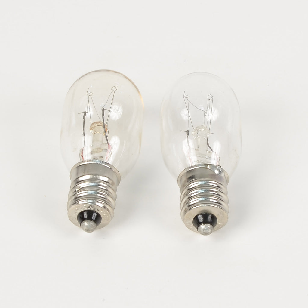 Clear Light Bulbs 120V -Set of 2