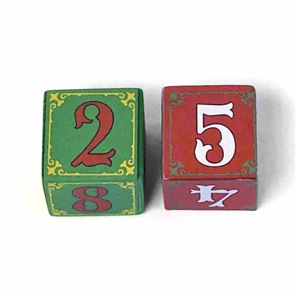 Wooden Number Blocks (Set of 2)