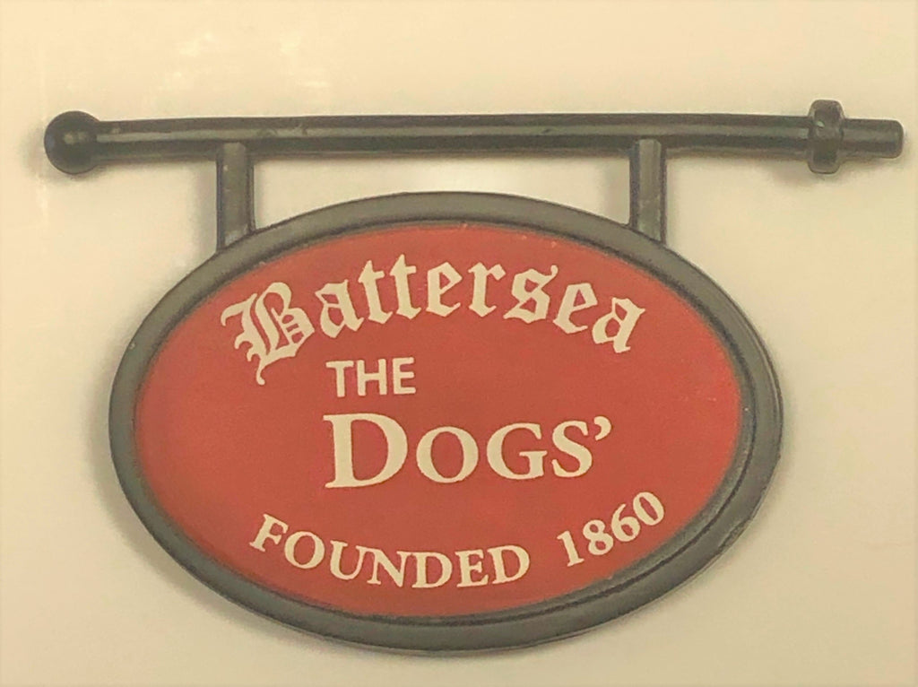 "The Dogs" Hanging Sign