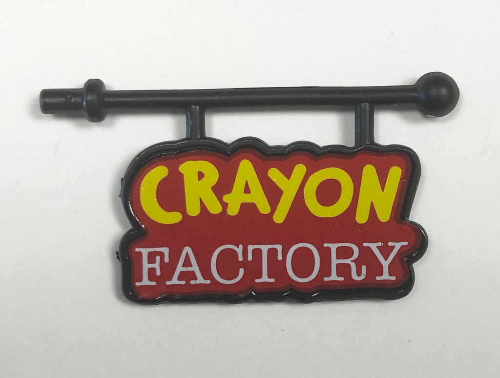 Crayon Factory Sign