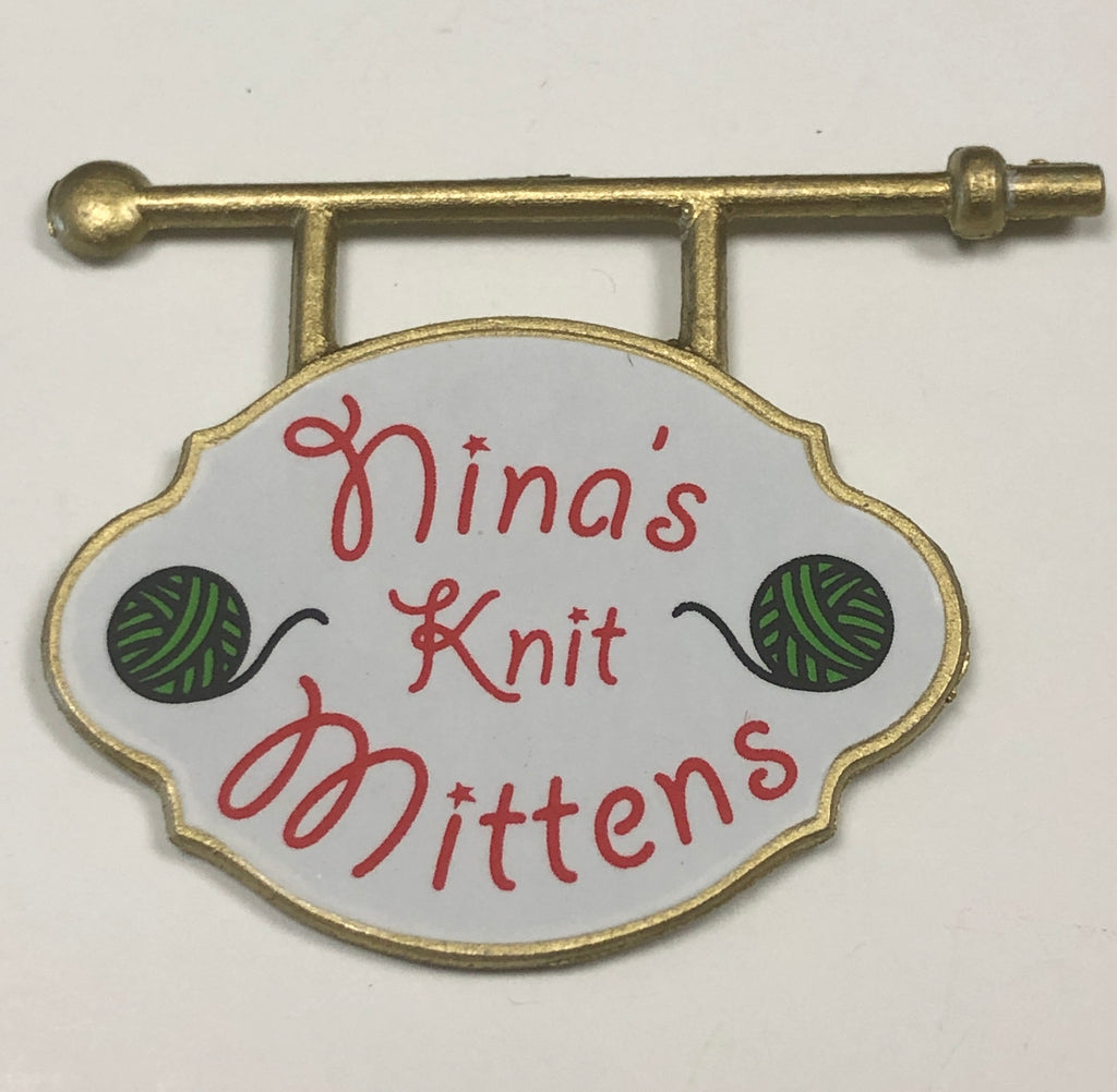 Nina's Mittens Sign