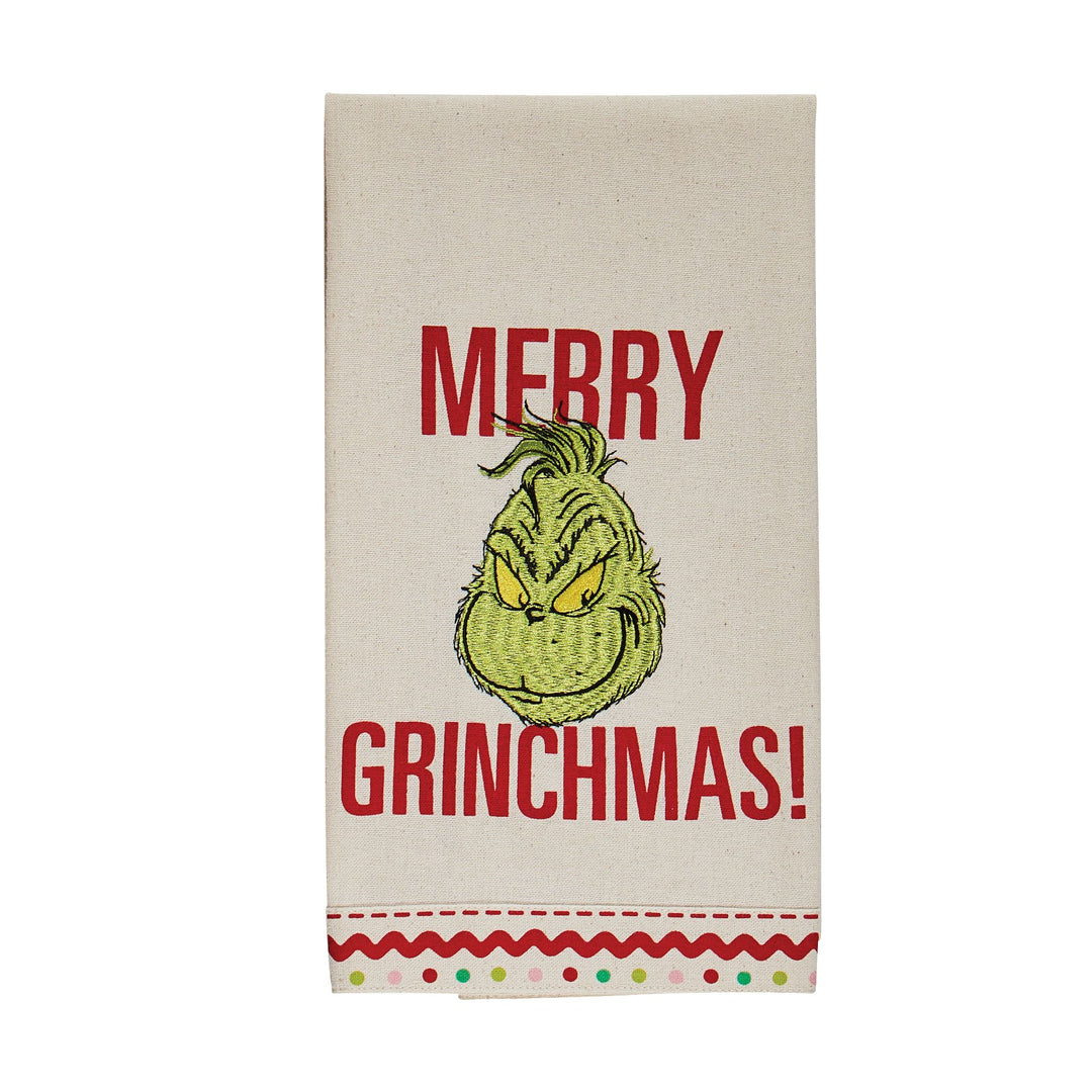 Merry Grinchmas Tea Towel