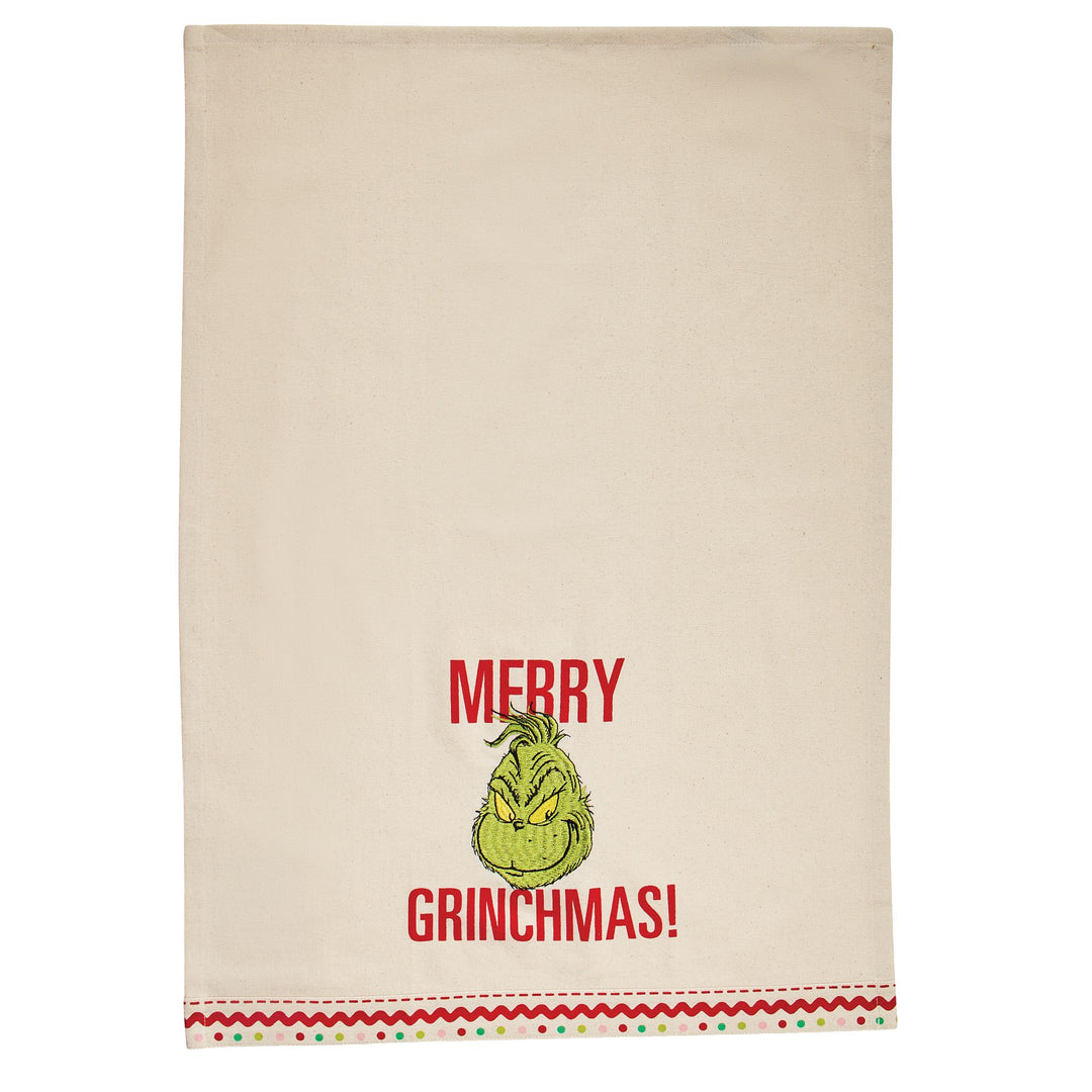 Merry Grinchmas Tea Towel