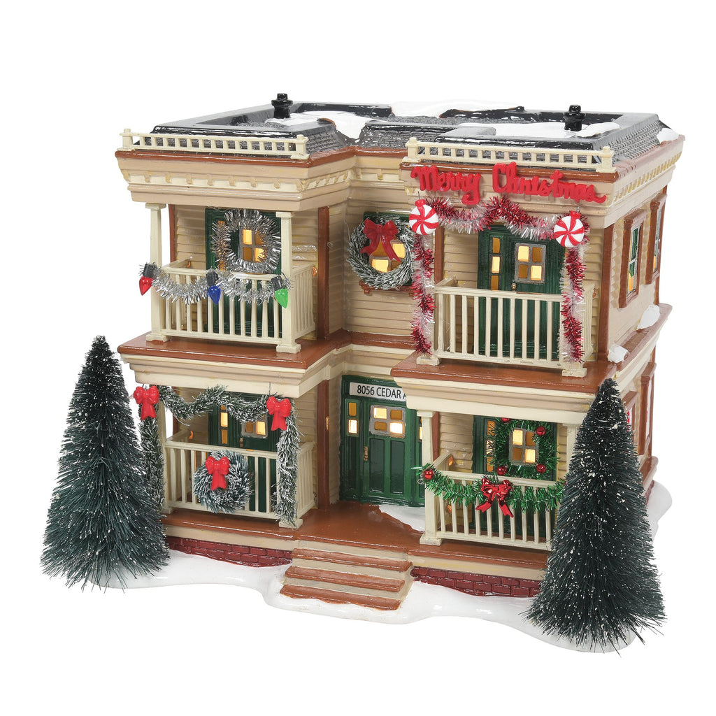 Department 56 Snow Village Holiday Flats