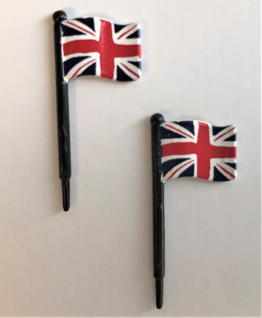 Set of 2 Mini British Flags